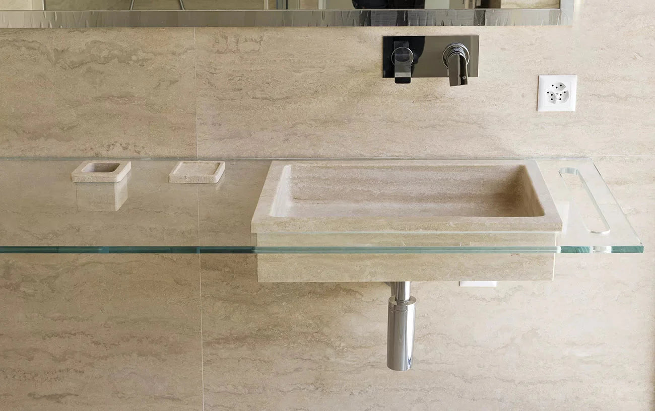 Roman Cross Cut Travertine