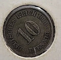1900 A German Empire 10 Pfennig