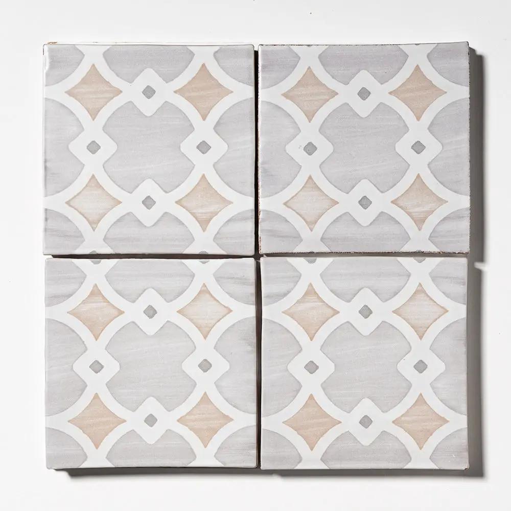 Shadow Step Matte Glazed Terracotta Tiles 6x6