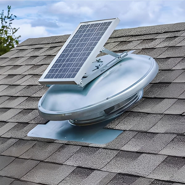 Master Flow Power Green Machine - Dual Powered Roof Vent 500/750 CFM