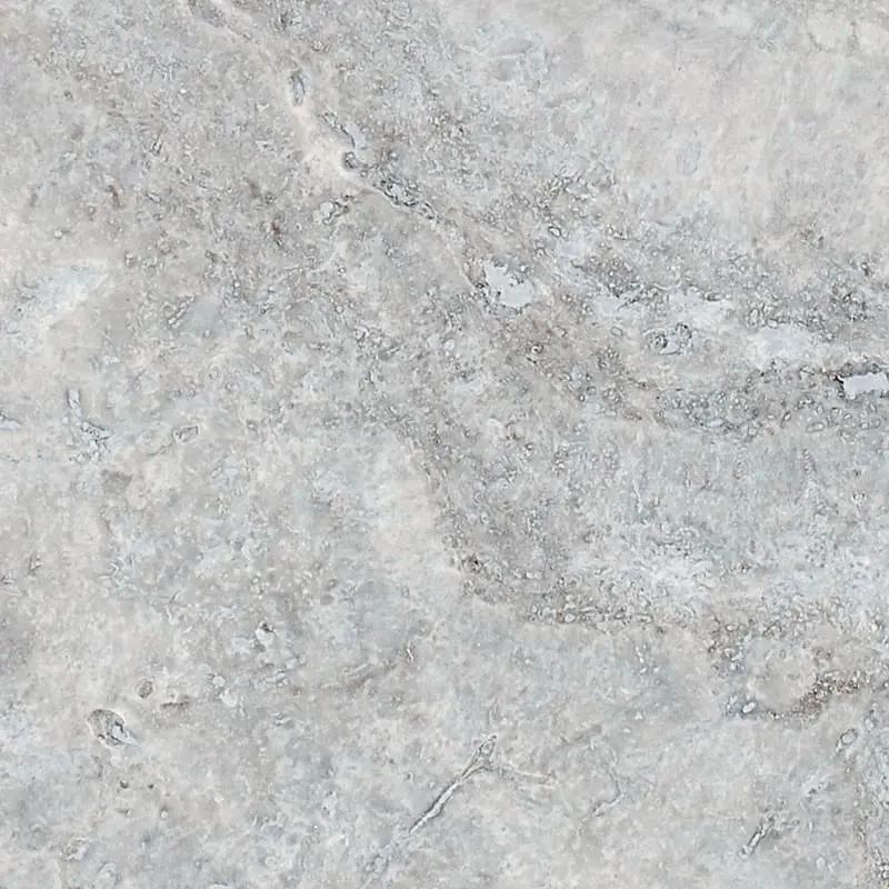 Silver Travertine Honed Filled Travertine Tiles 4x4