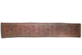 3x14.5 Vintage Distressed Fragment Malayer Rug Runner