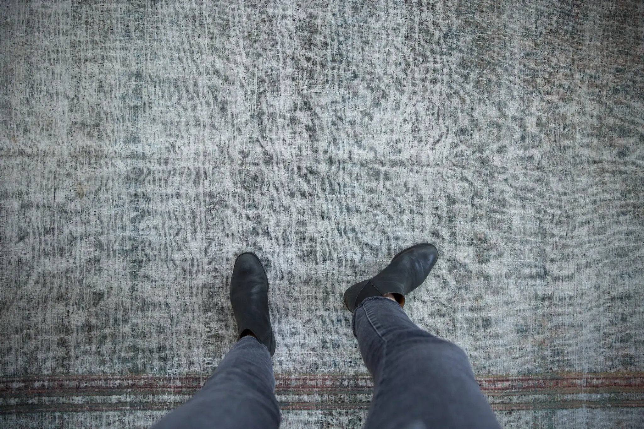 6x13 Vintage Distressed Malayer Carpet
