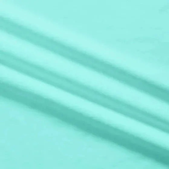 1 Yard Solid Minky - Robin's Egg fabric by Block Party Quilt Co