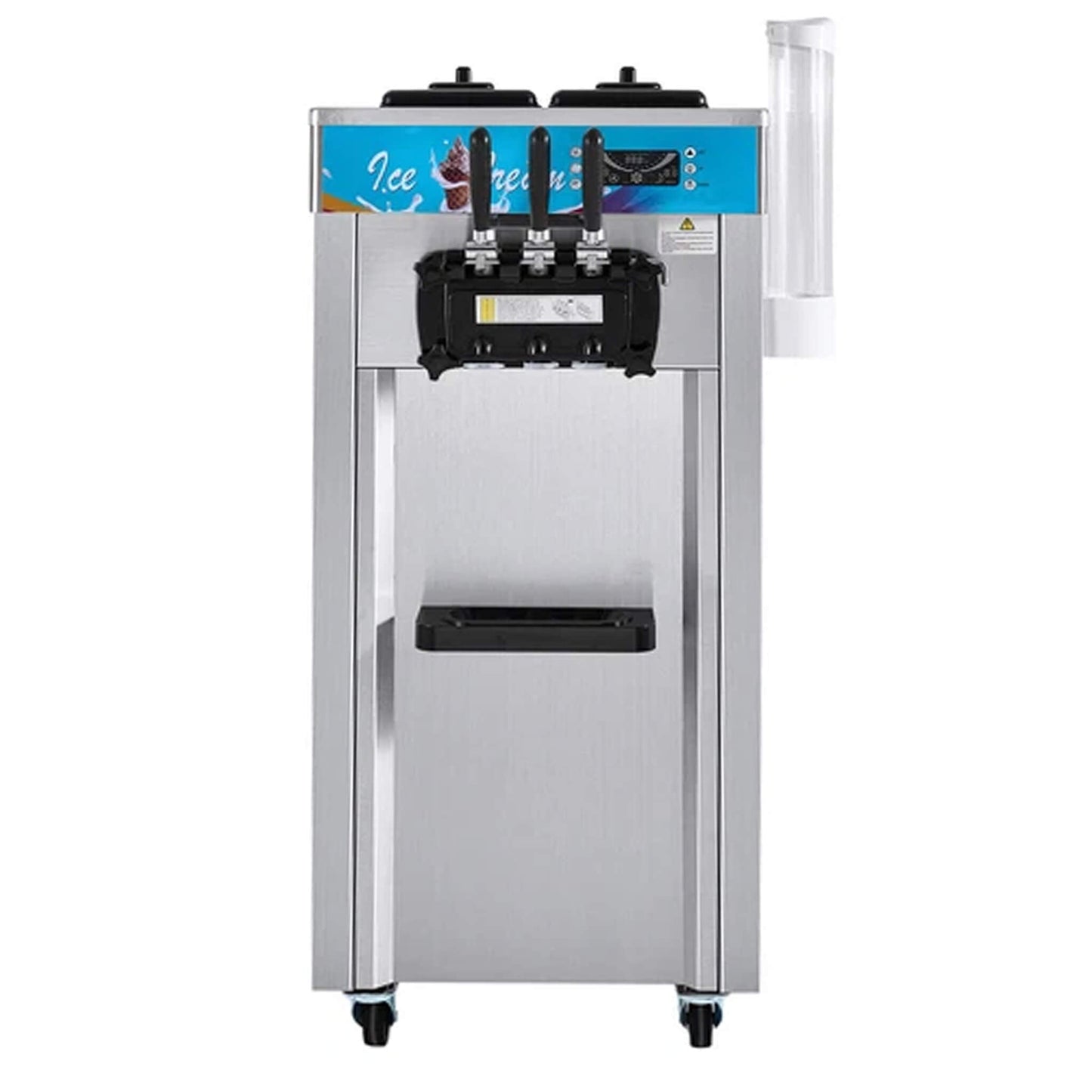 Stainless Steel Commercial 3-Flavor Soft Serve Ice Cream Machine Maker, 21-31 L/H (SAK65291)