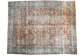 11x14 Vintage Distressed Tabriz Carpet