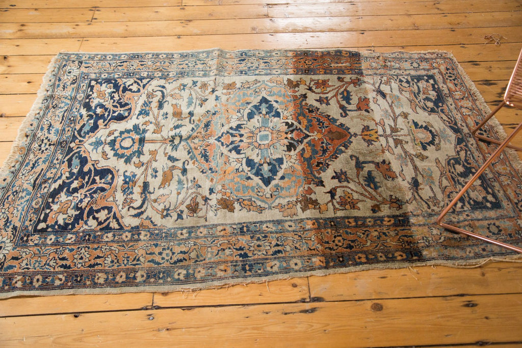 4x5.5 Antique Haji Jalili Tabriz Rug