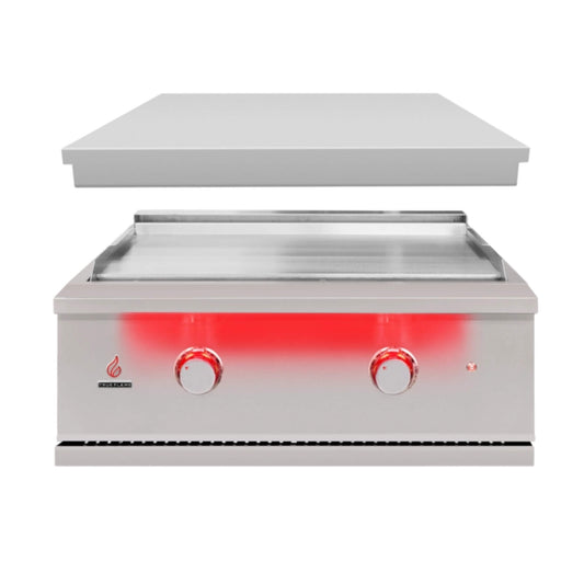 TrueFlame 30" Premium Built-In Stainless Gas Griddle Grill [TFG30] (SAK85362)