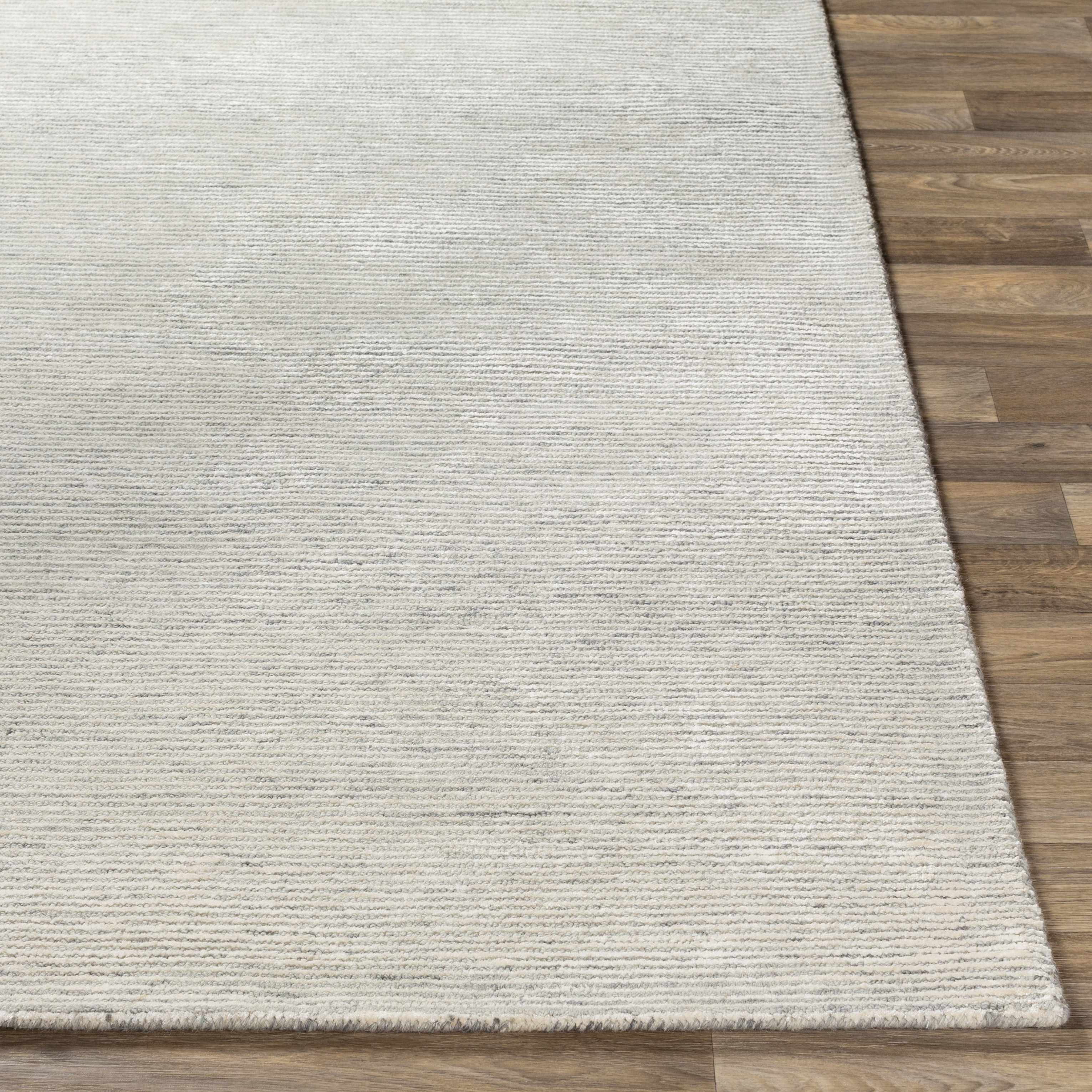 Orcas Hand Tufted Wool-Blend Rug - Aqua