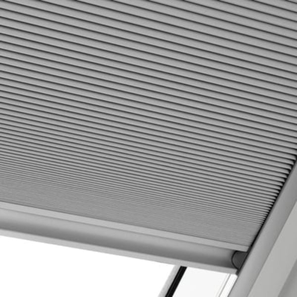 VELUX Fixed Deck Mount Skylight - White Solar Powered Shade