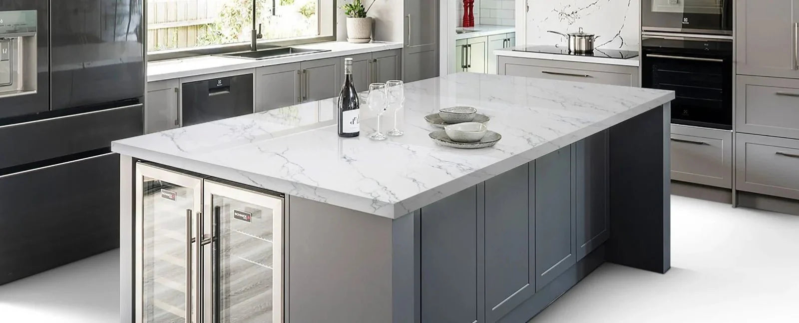 Venatino White Raphael Quartz