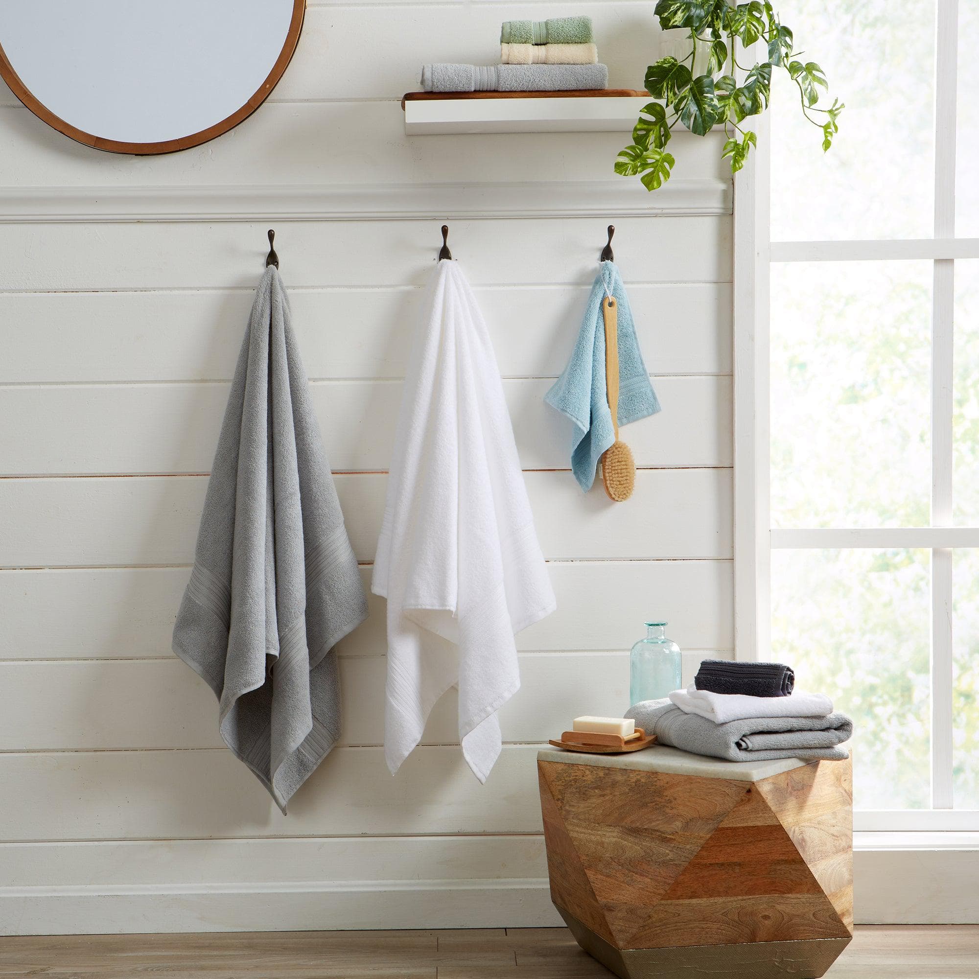 Cotton Terry Bath Towel Set - Cooper Collection