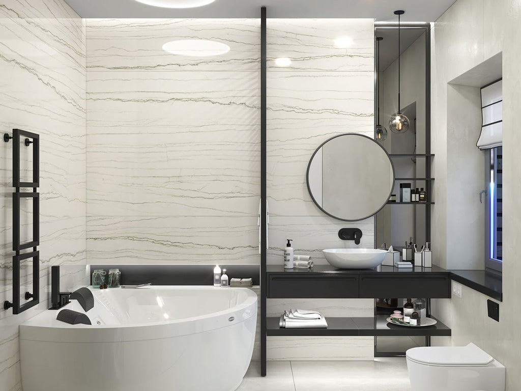 White Macaubas Veincut Quartzite