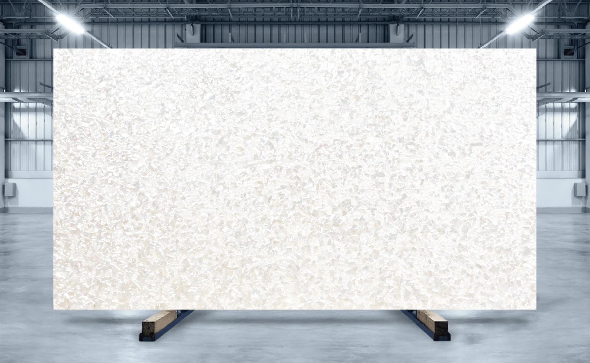 White Mother of Pearl Precious Stone