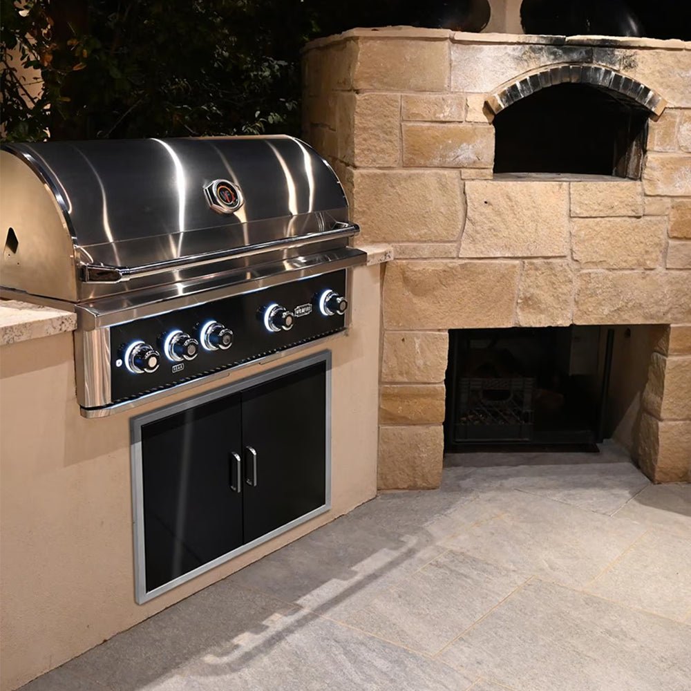 Wildfire Outdoor Living Ranch Pro 304 Stainless Steel Natural Gas Grill, 42" (WF-PRO42G-RH-NG) (SAK18476)