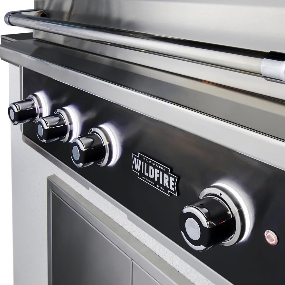 Wildfire Outdoor Living Ranch Pro 304 Stainless Steel Natural Gas Grill, 42" (WF-PRO42G-RH-NG) (SAK18476)