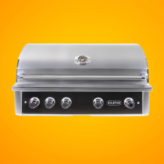 Wildfire Outdoor Living Ranch Pro 304 Stainless Steel Natural Gas Grill, 42" (WF-PRO42G-RH-NG) (SAK18476)