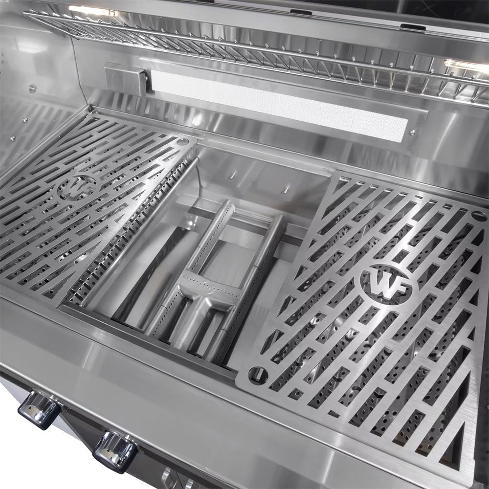 Wildfire Outdoor Living Ranch Pro 304 Stainless Steel Propane Gas Grill, 42" (WF-PRO42G-RH-LP) (SAK50263)