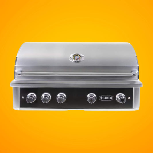 Wildfire Outdoor Living Ranch Pro 304 Stainless Steel Propane Gas Grill, 42" (WF-PRO42G-RH-LP) (SAK50263)