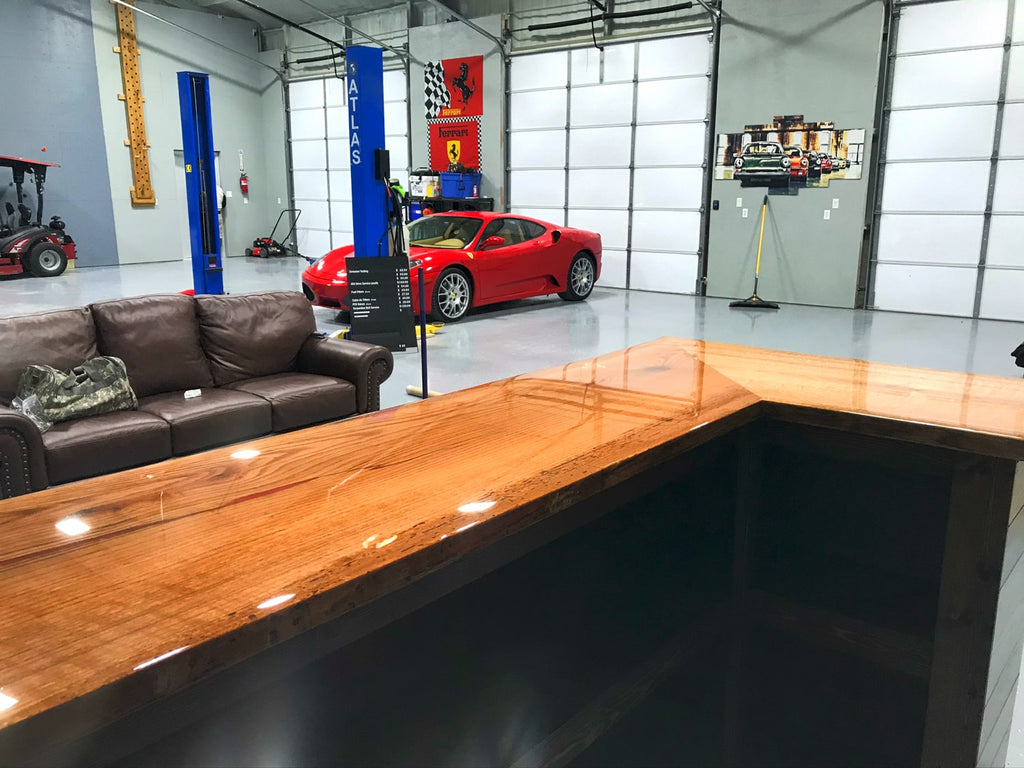 Bar Top and Table Top Clear Epoxy Resin 9 Gallons