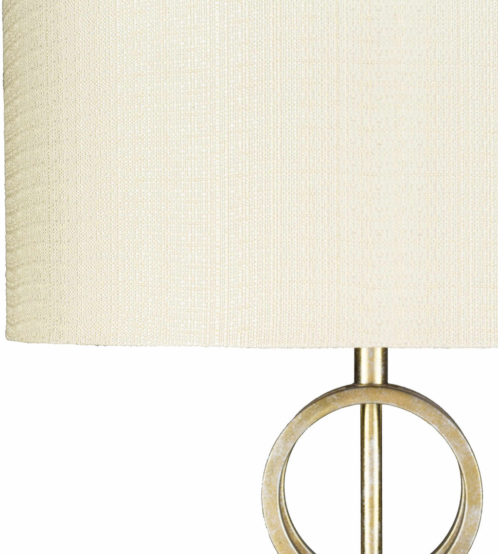 Zell Gold Crystal Table Lamp
